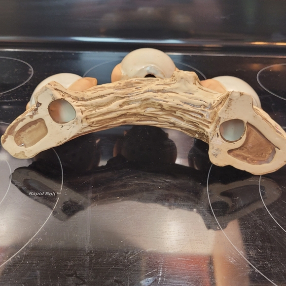 Ceramic Owls on a Branch - Picture 11 of 15